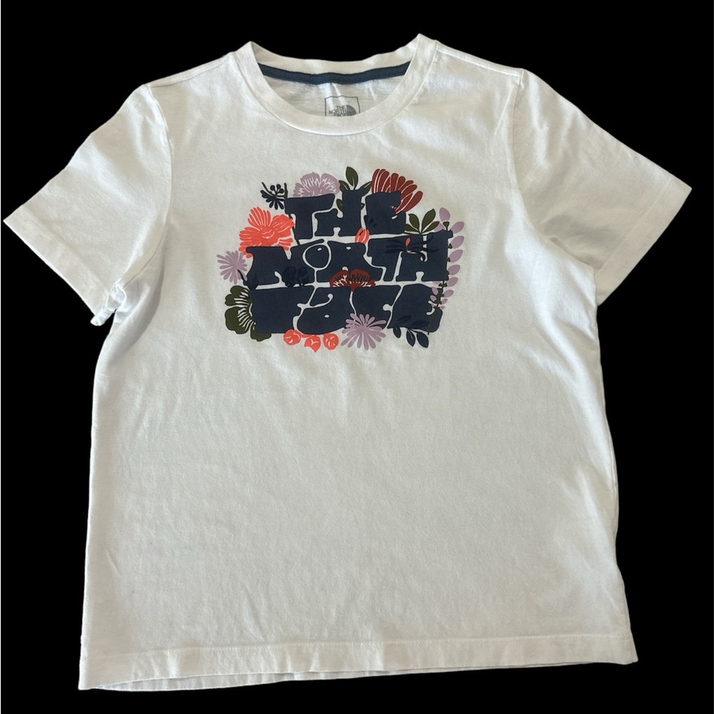 The North Face large girls short sleeve t-shirt